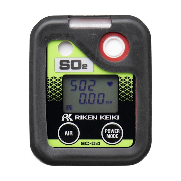 ※法人専用品※理研計器 個人装着型二酸化硫黄計 SC-04 充電池仕様(トレーサビリティ証明書付) SC-04 01 X2000 0｜DIY FACTORY ONLINE SHOP