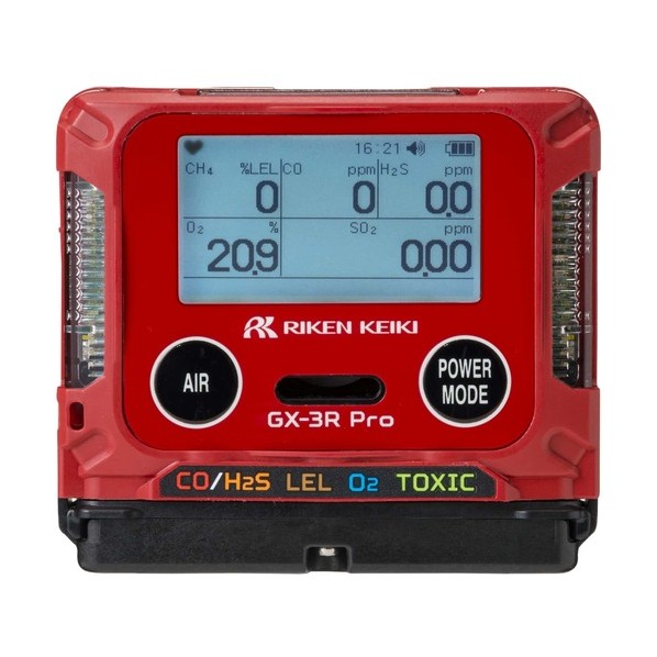 ※法人専用品※理研計器 個人装着型マルチガス検知器 GX-3RPro(可燃性ガス・硫化水素・一酸化炭素・アンモニア) GX-3R PRO BH0E1E9D1 0|DIY FACTORY ONLINE SHOP