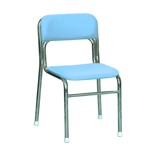 ※法人専用品※ルネセイコウ リブラ チェア フﾞル-/クロムメツキ SL-38C 1台