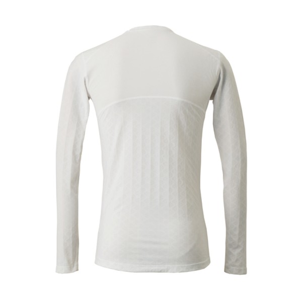 LDM パフォーマンスライン 長袖クルーネックインナー/WHT 2XL 2XL 白 FTP-25151868