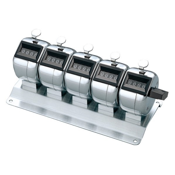 数取器5連式 W150･D70･H67 W150 D70 H67 CL-205 1個