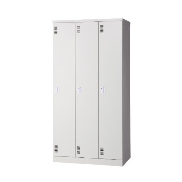 ロッカー 205780 JT2-L3K-AJ 3人用 アジャスター付 ネオホワイト JT2-L3K-AJ｜DIY FACTORY ONLINE SHOP
