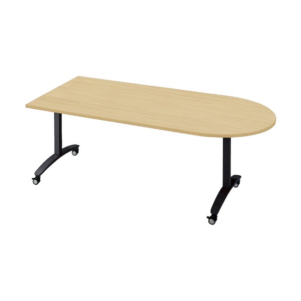 ※法人専用品※プラス 679465)ロンナ会議テーブル NN-1809TKU LW/BK NN-1809TKU LW/BK 0|DIY FACTORY ONLINE SHOP