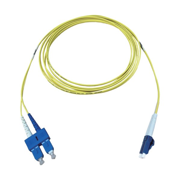 PANDUIT 光ファイバーパッチコード OS2 NetKey 3m NKFP92ELLSSM003 1本
