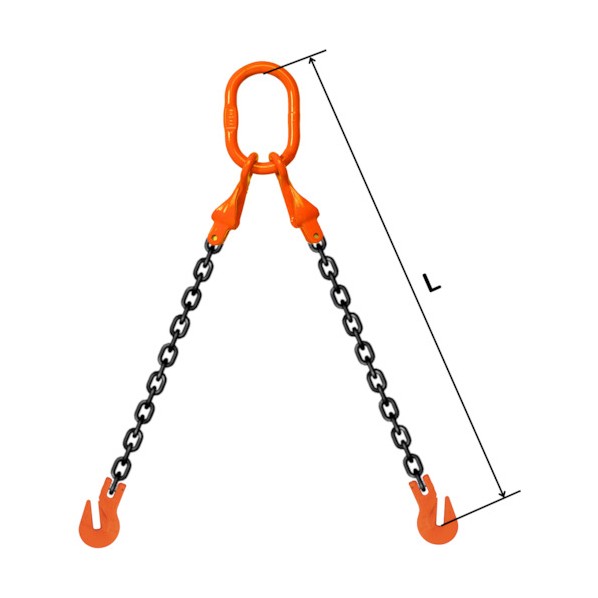 ※法人専用品※pewag社 スリングチェーン ダブル(ピンタイプ) S-WP4R 6×5M 035ZPSWP4R065 1組|DIY FACTORY ONLINE SHOP
