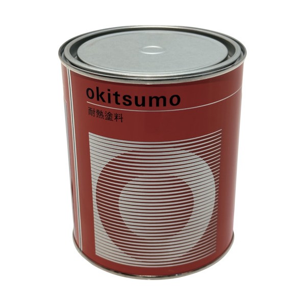 耐熱塗料オキツモ No.504 半ツヤ グリーン 1Kg グリーン NO.5041KG|DIY FACTORY ONLINE SHOP