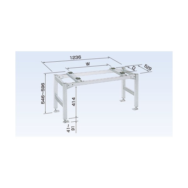 器材 エアコン室外機架台 PAキーパー 高置台 200kgタイプ 15型 K-KHS155G 1点｜DIY FACTORY ONLINE SHOP 63,622円