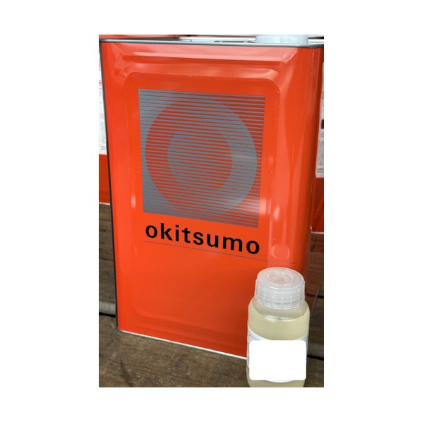 耐熱えの具オキツモ No．323 半ツヤ 黄色 16Kg 黄色 NO.32316KG