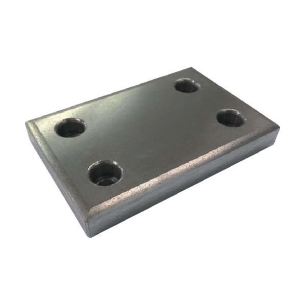 オイレス #2000 ウェアプレ-ト 20T 125X200X20 CWP-125200 1個|DIY FACTORY ONLINE SHOP