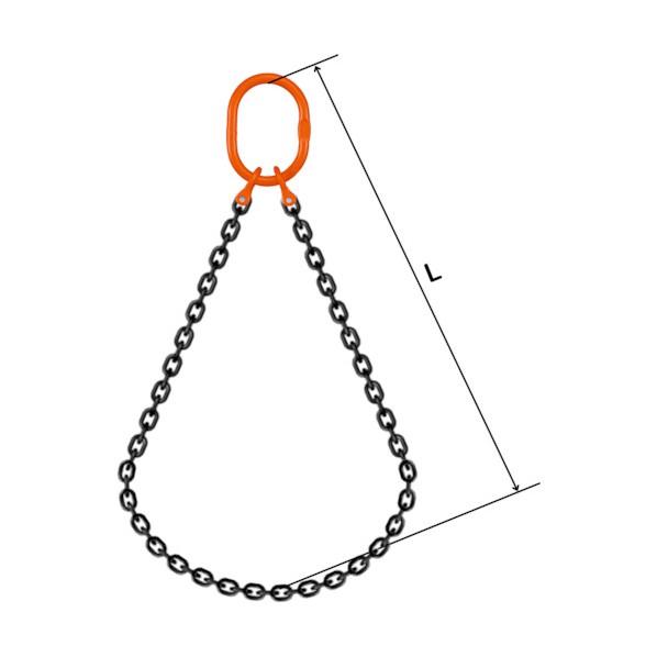※法人専用品※pewag社 スリングチェーン ダブル(ピンタイプ) WP6M 13×1.5M 035ZPWP6M131S5 1組|DIY FACTORY ONLINE SHOP