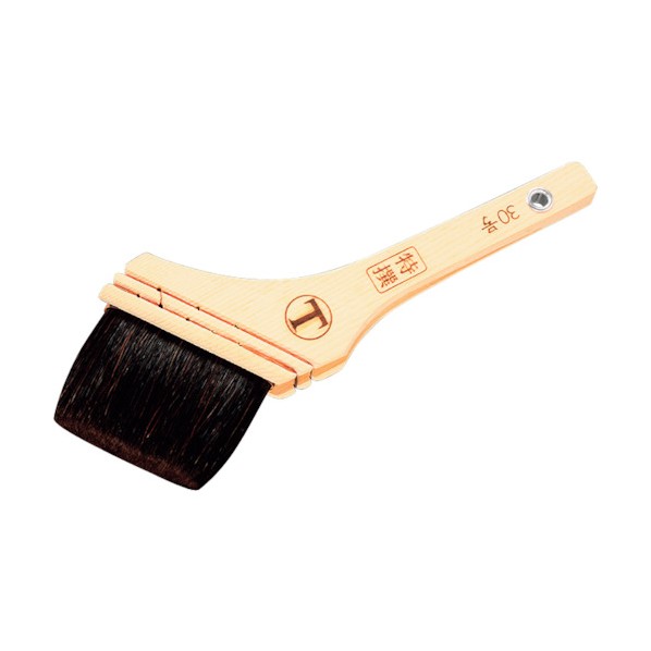 大塚刷毛製造 特撰 筋違 黒 30号 1001170030 1本 DIY・工具-塗装用品
