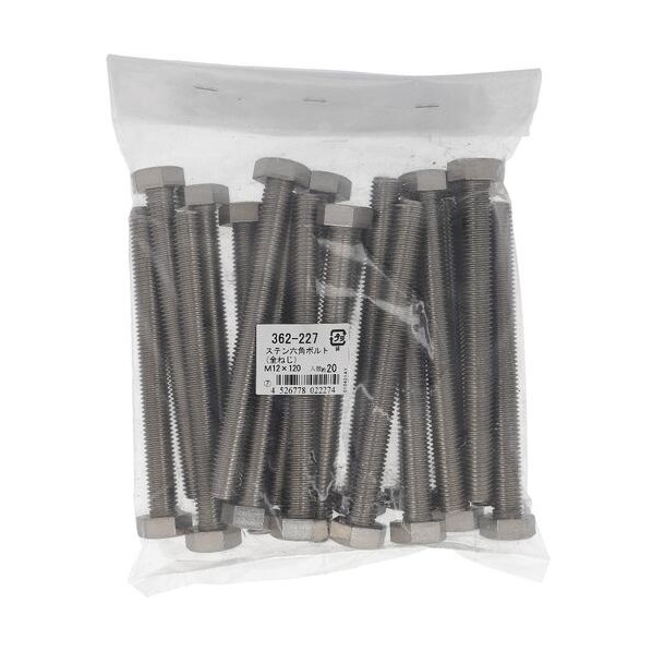 ステン 六角ボルト M12X120 362-227 1点 4,980円