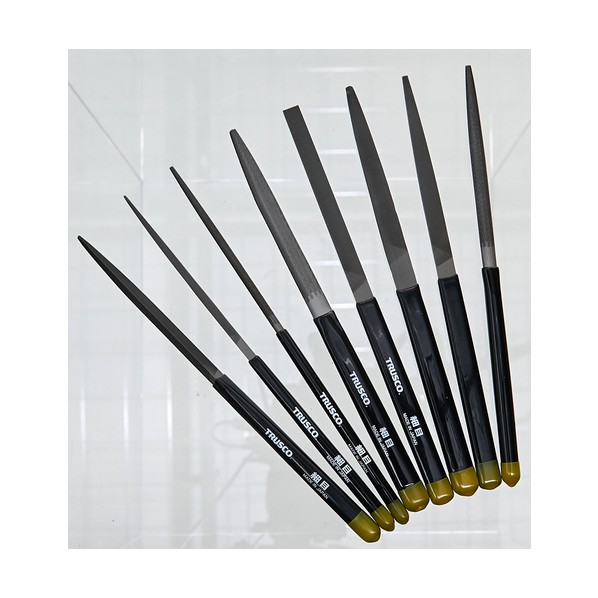 トラスコ 組ヤスリセット荒目全長２００８本組 214 x 94 x 16 mm TST008-01 8本