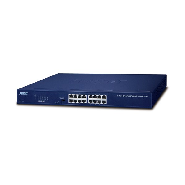 16界面 1000BASE-T ギガビットイーサネットスイッチ GSW-1601