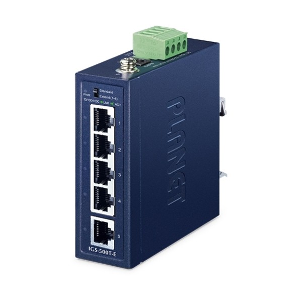 パウダーコンパクト製作用8界面10/100/1000Tギガビットイーサネットスイッチ IGS-500T-E