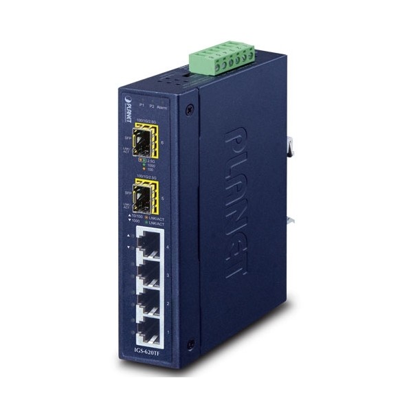 工業用ギガビットイーサネットスイッチ2．5G SFP界面付 IGS-620TF