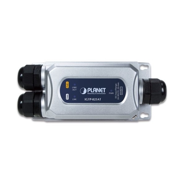 工業用 IP67 1000BASE-X SFP ～ 1000BASE-T 802．3at PoE＋ 媒体変換器 IGTP-825AT