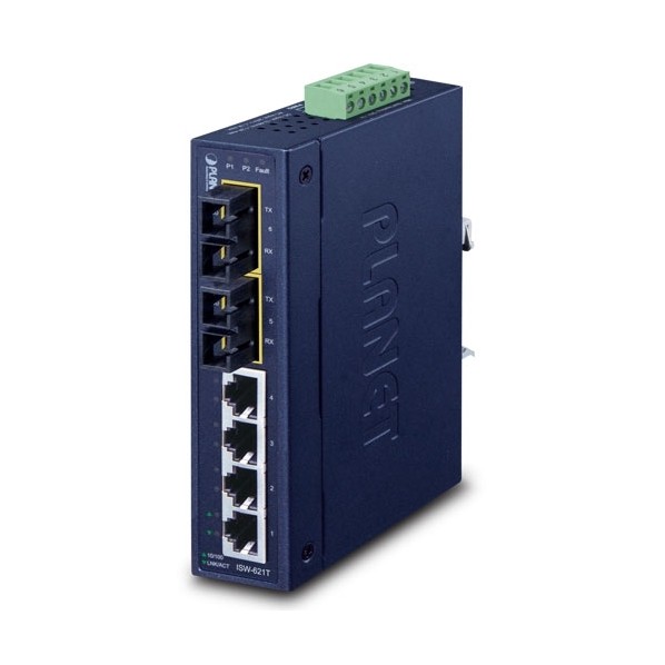 製作用ファストイーサネットスイッチマルチモード光界面付 ISW-621T