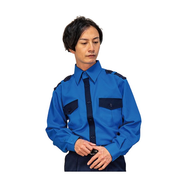 岡潮 警備シャツ2720(秋冬)ユニセックス 4L 2720-4L 1着