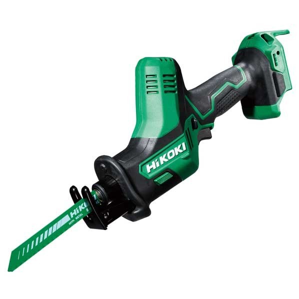 HiKOKI(ハイコーキ) CR18DA (NN) 18V コードレス セーバソー レシプロソー 本体のみ 独居室･申し受ける器別売 アグレッシブグリーン 1台