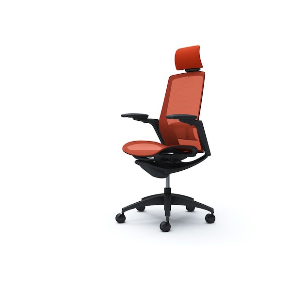※法人専用品※オカムラ フィノラチェア EXハイバック 座メッシュ ブラックB C78AMS F1F8 1点｜DIY FACTORY ONLINE SHOP