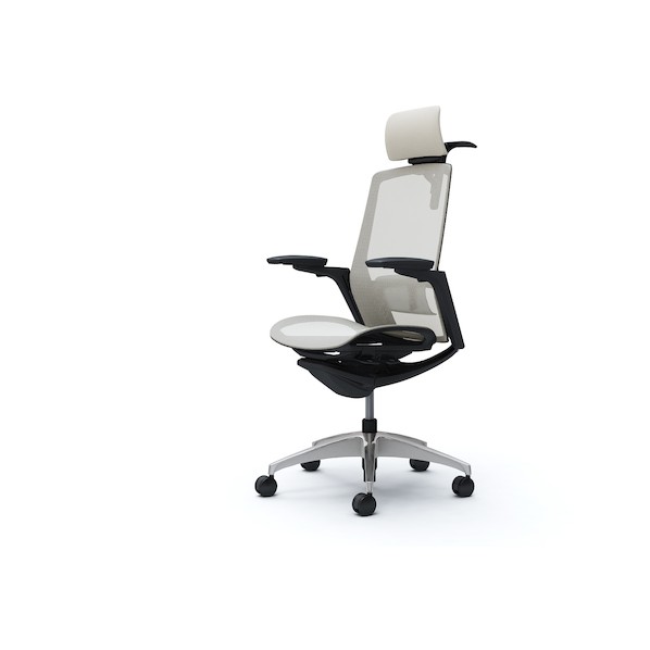 ※法人専用品※オカムラ フィノラチェア EXハイバック 座メッシュ ホワイトB C78BAS F1E2 1点｜DIY FACTORY ONLINE SHOP 103,950円