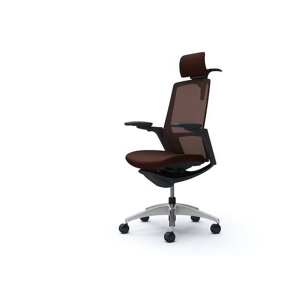 ※法人専用品※オカムラ フィノラチェア EXハイバック 座クッション ブラックB C78DBR F1G8 1点｜DIY FACTORY ONLINE SHOP