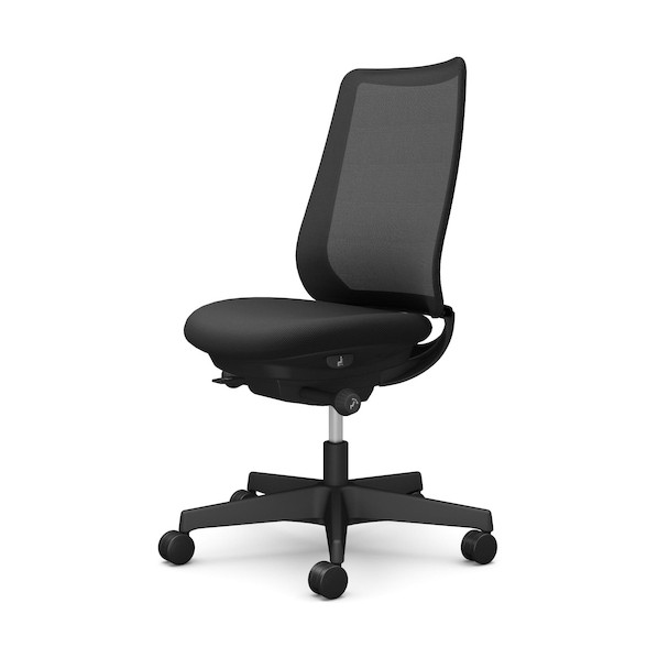 ポータム,肘なし,背メッシュ,判定基準印字機,黒いこと上半身,ハンガー無,ランバー無,ナイロンキャスター CF11XR FKA1 0