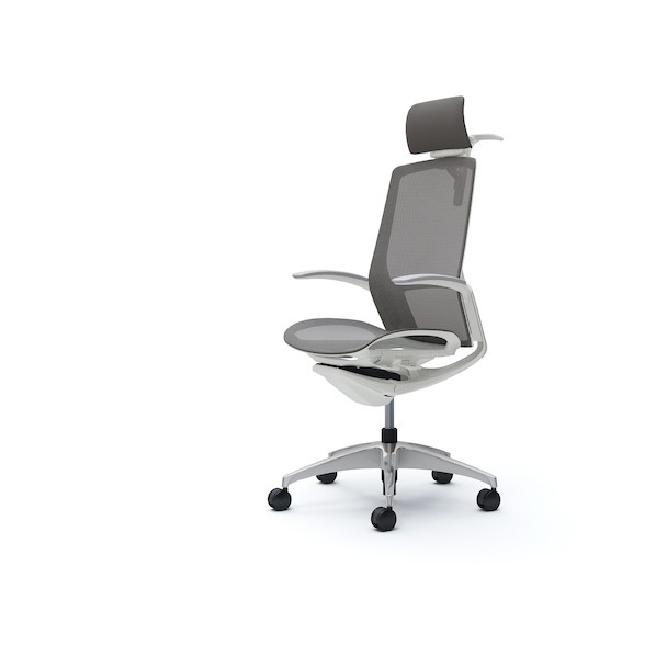 ※法人専用品※オカムラ フィノラチェア EXハイバック 座メッシュ ホワイトB C74BCW F1F2 1点｜DIY FACTORY ONLINE SHOP