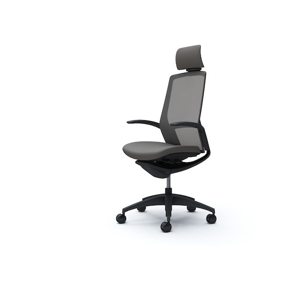 オカムラ フィノラチェア EXハイバック 座クッション      ブラックB C74CMR F1H2 1点