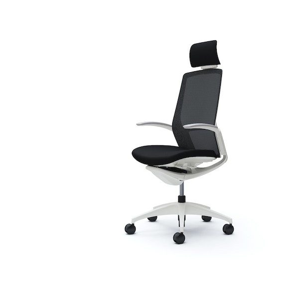 オカムラ フィノラチェア EXハイバック 座クッション      ホワイトB C74CWW F1G1 1点
