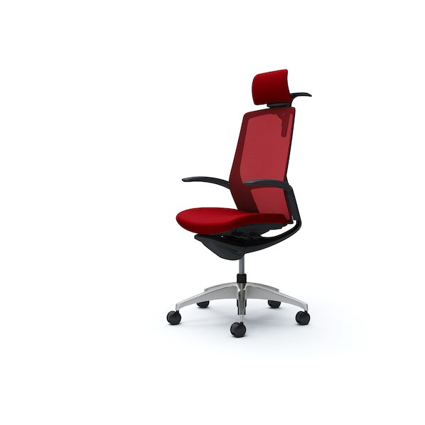 ※法人専用品※オカムラ フィノラチェア EXハイバック 座クッション ブラックB C74DAR F1G9 1点｜DIY FACTORY ONLINE SHOP