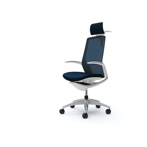 ※法人専用品※オカムラ フィノラチェア EXハイバック 座クッション ホワイトB C74DBW F1G4 1点｜DIY FACTORY ONLINE SHOP