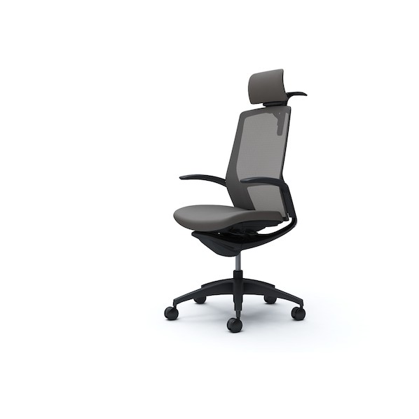 ※法人専用品※オカムラ フィノラチェア EXハイバック 座クッション ブラックB C74DMR F1H2 1点｜DIY FACTORY ONLINE SHOP