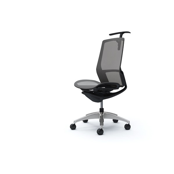 オカムラ フィノラチェア ご機嫌うしろ側 座メッシュ      黒いことB C736AR F1F2 0 オフィスチェア-デスク用チェア