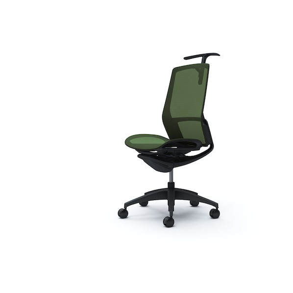 オカムラ フィノラチェア ご機嫌うしろ側 座メッシュ      黒いことB C736MR F1F5 0 インテリア・寝具・収納-デスク用チェア-オフィス家具