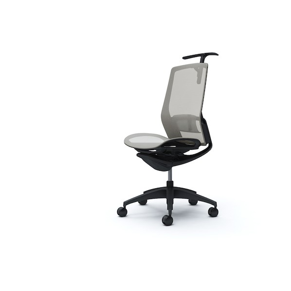 オカムラ フィノラチェア ご機嫌うしろ側 座メッシュ      黒いことB C736MS F1E3 0 オフィス家具-デスク用チェア