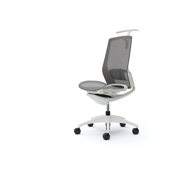 オカムラ フィノラチェア ご機嫌うしろ側 座メッシュ      白いことB C736WZ F1F2 0 オフィスチェア-インテリア・寝具・収納-デスク用チェア