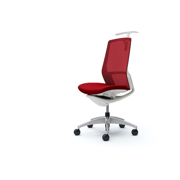オカムラ フィノラチェア ご機嫌うしろ側 座座蒲団      白いことB C738CW F1G9 0 オフィス家具-デスク用チェア