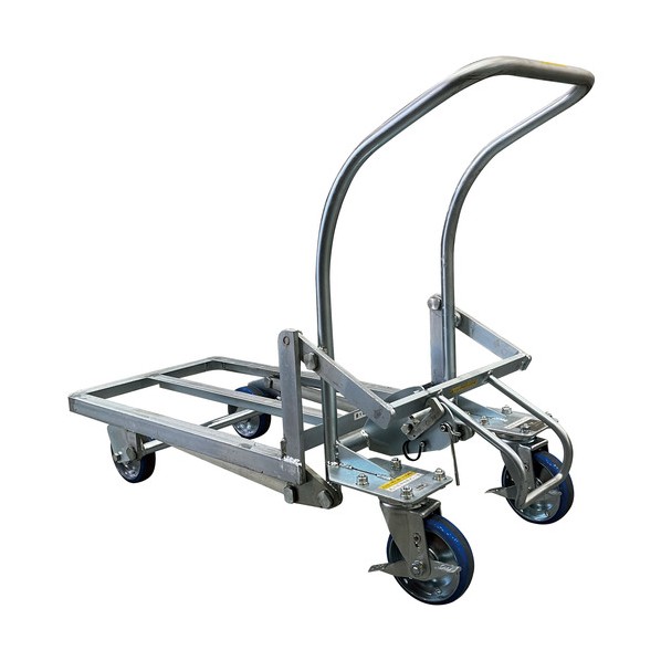 ※法人専用品※大有 【キャンペーン(ハンドルガード付)】 ポーターリフト300Kg 500&times;800 ゴム車輪仕様 PL300 0｜DIY FACTORY ONLINE SHOP