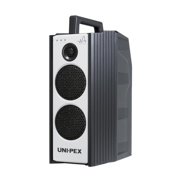 防滴形ワイヤレスアンプ ダイバシティ 300MHz SD/USB/Bluetooth再生 WA-372B