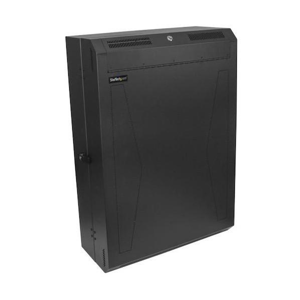 サーバーラック/6U/19インチ/壁掛けタイプ/取付奥行き76cm/省スペース縦型収納/鍵付きネットワークキャビネット RK630WALVS 1個 48,239円