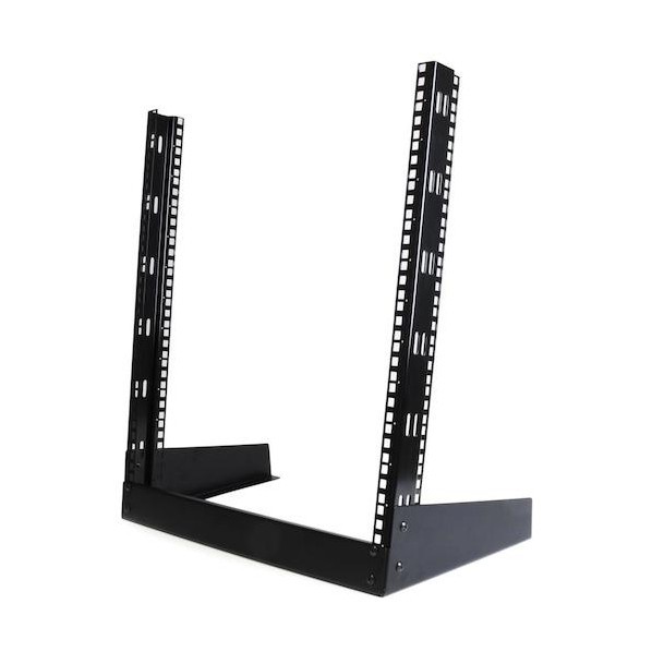 サーバーラック/オープンフレーム/2支柱/12U/卓上用自立型/ネットワーク機器 ラック RK12OD 1個