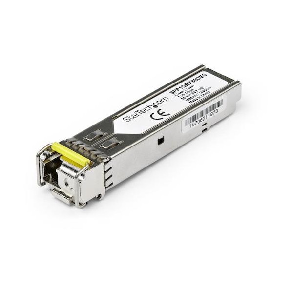 SFPモデュール/Dell EMC製SFP-1G-BX80-D取り替えっこ/1000BASE-BX-D標準尺度/双方向BiDi SFP1GBX80DES 1個