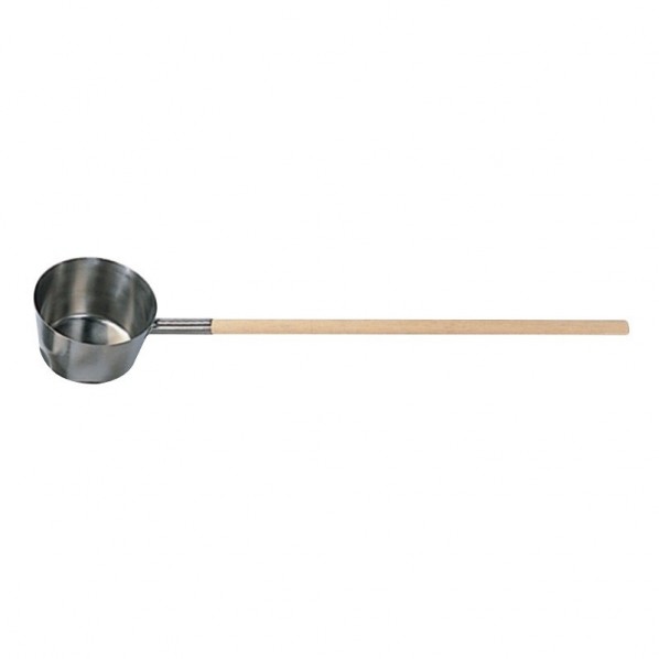 スギコ産業 18-8 ひしゃく 木柄タイプ（木柄別売） φ205×130×H140mm SH-645 1点