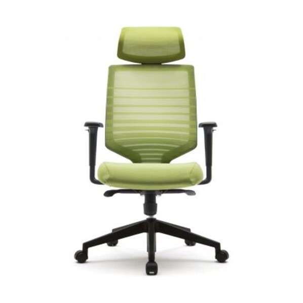 T30チェア 可動肘 ヘッドレスト付 グリーン グリーン FHTN302RF021｜DIY FACTORY ONLINE SHOP