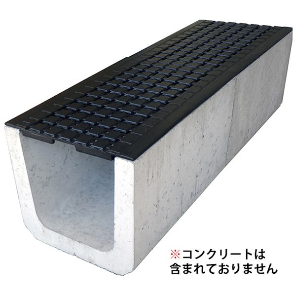 ダクタイル鋳鉄製 ペテグレート 中目みぞ蓋 U字溝用 DGTSU-15 1枚