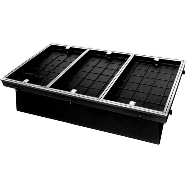 大差しわたし器械ハッチ 摺り鉢詰め直す用 密閉型 ステンレス鋼目地 二重蓋 T-2用 BH-8SW-2 800×1400 1台