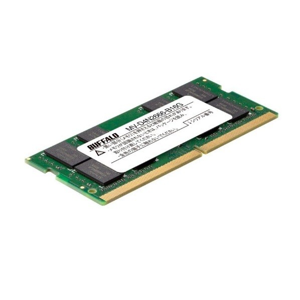 緩衝装置置き目 パソコン4-2666相応う 260いの一番 DDR4 SO-DIMM 16GB 幅69.6×高さ30.0×奥ふかさ4.1粍 MV-D4N2666-B16G 1点