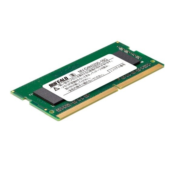 緩衝装置置き目 法人向けパソコン4-25600（DDR4-3200）相応う 260いの一番 DDR4 SO-DIMM 16GB 幅69.6×高さ30.0×奥ふかさ4.1粍 MV-D4N3200-16G 1点